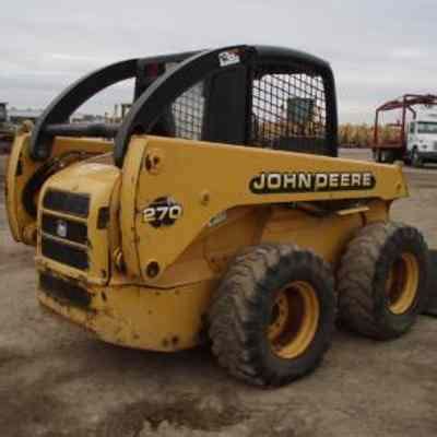 john deere 270 skid steer loader|john deere 260 service manual.